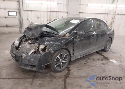 2010 Honda Civic Lx из США, поврежденный, VIN 19XFA1F56AE068876